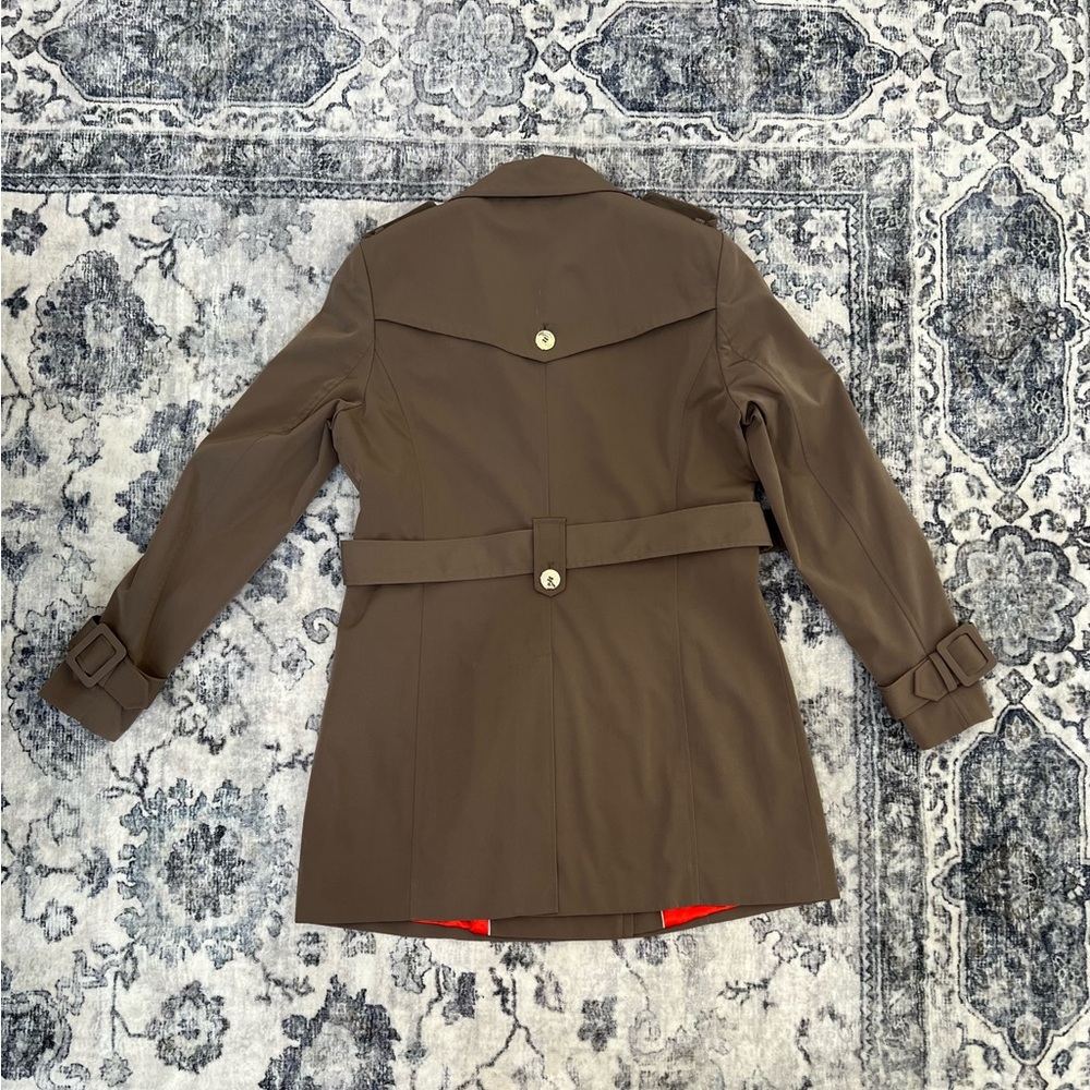 Calvin Klein Women’s Trench Coat with Belt - Picture 5 of 7